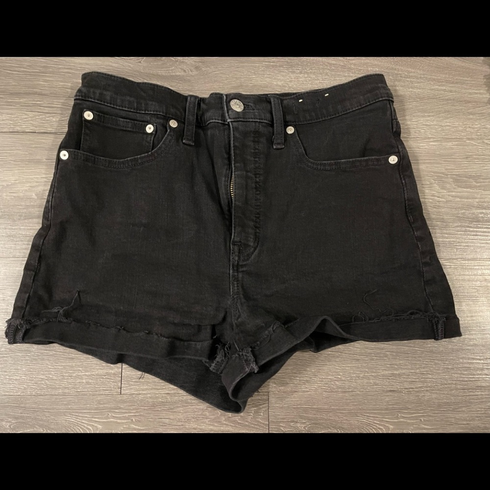 Madewell Washed Denim Shorts